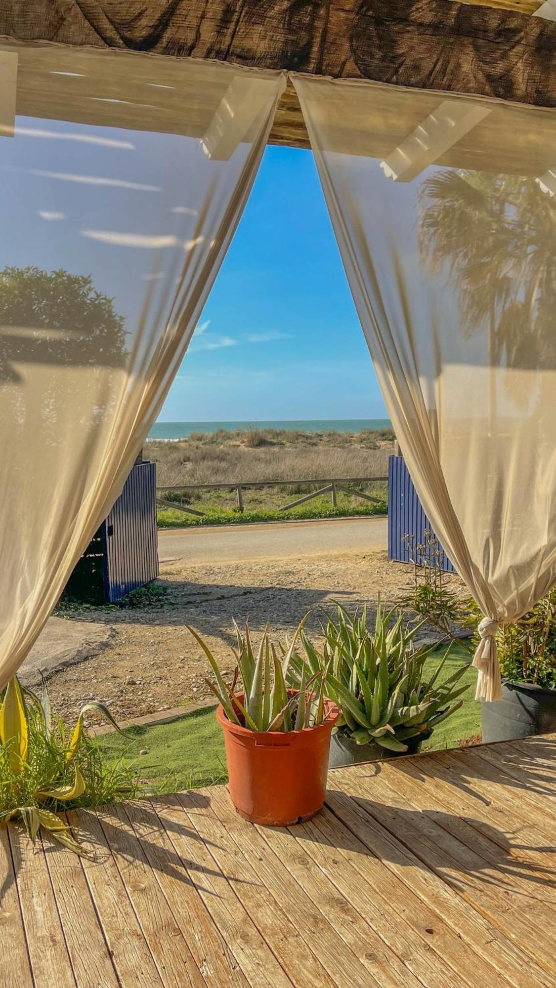 La Cabana A Orillas Del Palmar Cádiz Eksteriør bilde